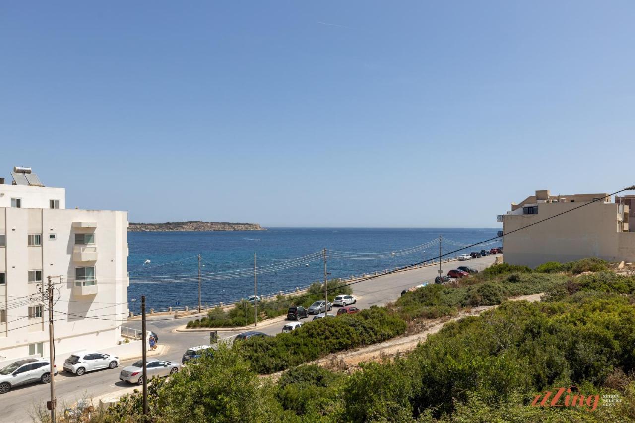 Seaview 2 Bedroom Beach Apartment Is-Sellum المظهر الخارجي الصورة