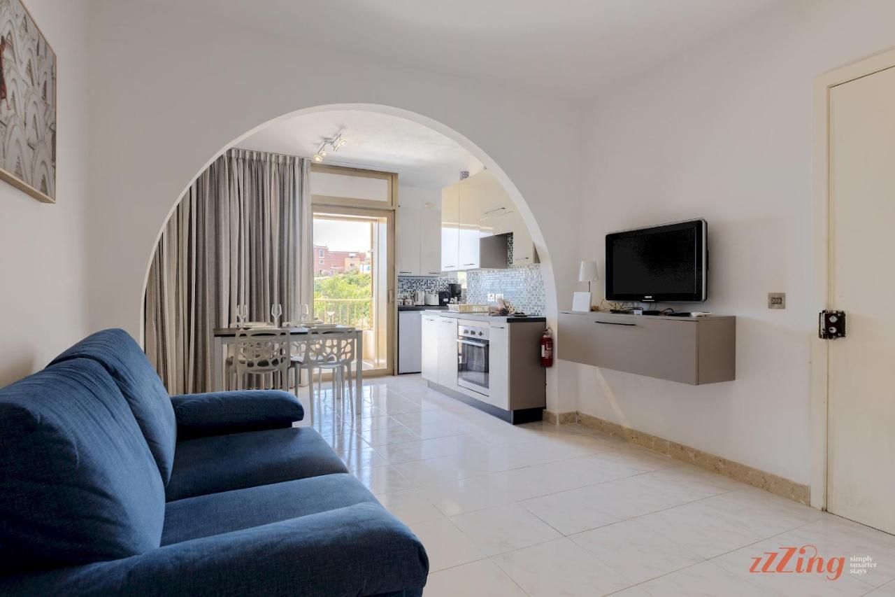 Seaview 2 Bedroom Beach Apartment Is-Sellum المظهر الخارجي الصورة